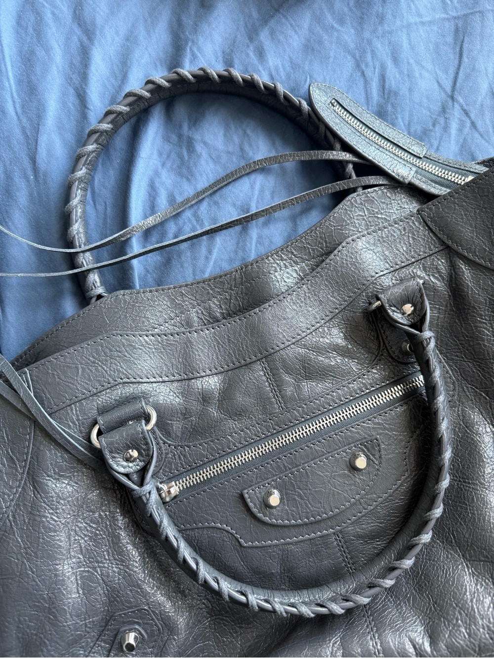 Balenciaga Le City Bag Medium Grey - Picture 8 of 12